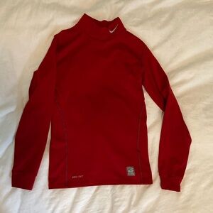 Nike Pro dry fit long sleeve athletic shirt